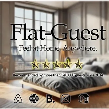 Appartement Service 2 Pieces Au Coeur Du 19e - 4p *