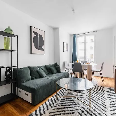 Service 2 Pieces Au Coeur Du 19e - 4p Apartment