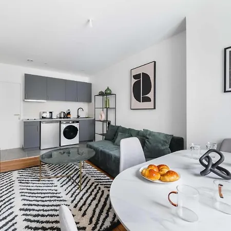 Apartment Service 2 Pieces Au Coeur Du 19e - 4p